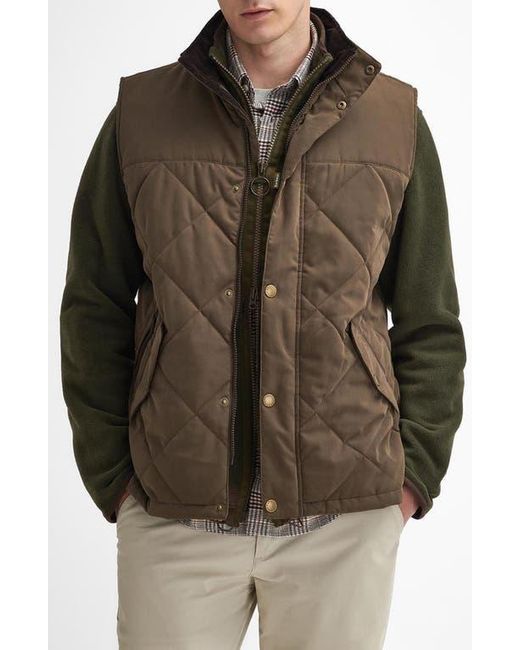 Barbour gilets Brown outlet