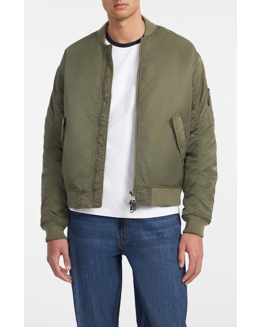 Guess Green Water Repellent Bomber Jacket for men