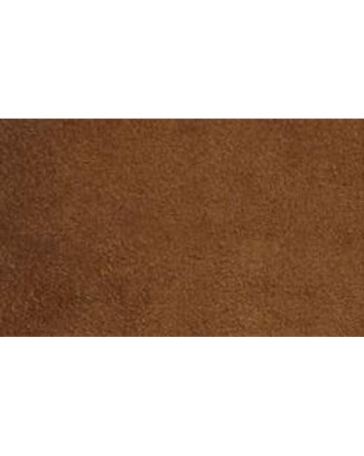 Acne Brown Mini Multipocket Suede Bucket Bag