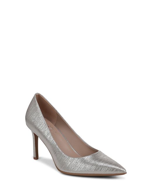 Naturalizer White Anna Pointed Toe Pump