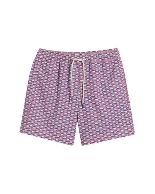 Fair Harbor Purple The Bayberry Swim Trunks for men