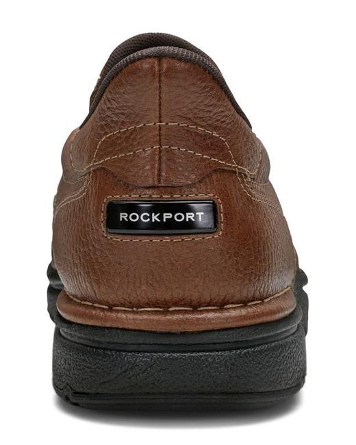 Rockport Brown Ellworth Slip-On Shoe for men
