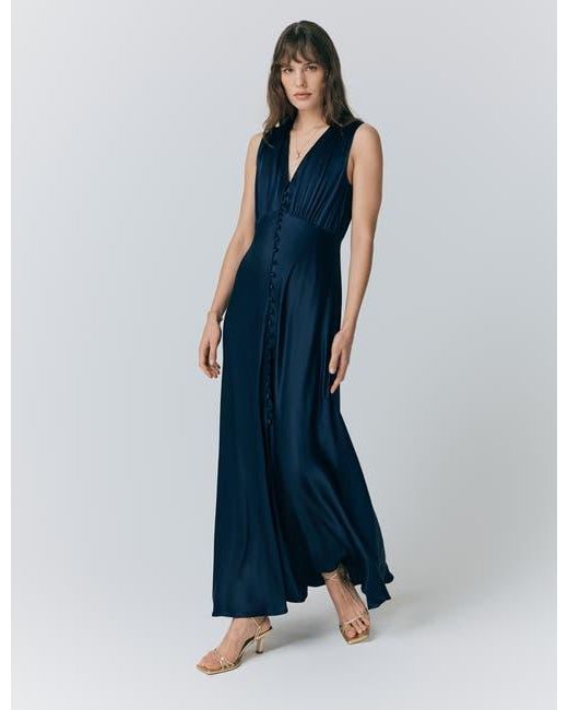 ghost river maxi dress Ghost | Women's River Maxi Dress | Light Blue