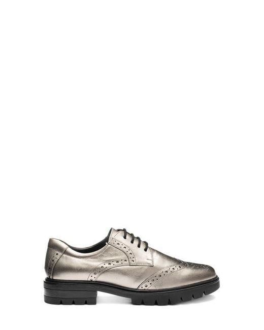 Ara Metallic Clementine Wingtip Derby
