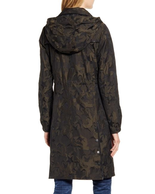 Avec les sale filles camo raincoat