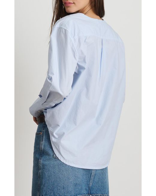 Alex Mill Gray Crosby Cotton Button-up Shirt