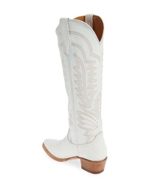 Tecovas White The Abby Western Boot