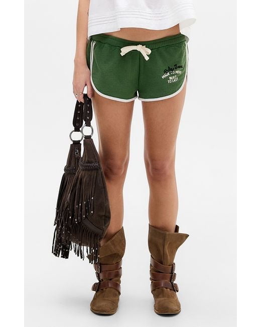 BDG Green Retro Microshorts
