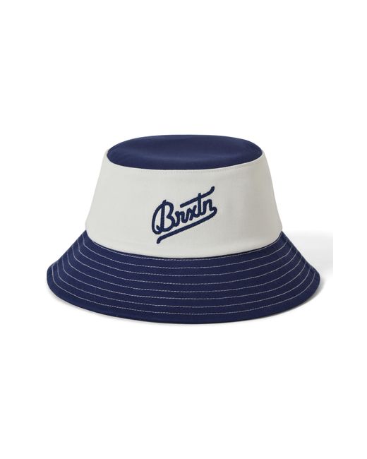 Brixton Blue Eldon Packable Bucket Hat for men
