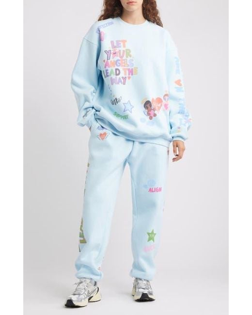 The Mayfair Group Women's Blue Angels All Around Fleece Graphic