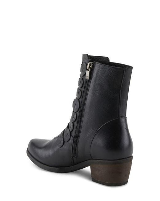 Spring Step Black Garibaldi Bootie