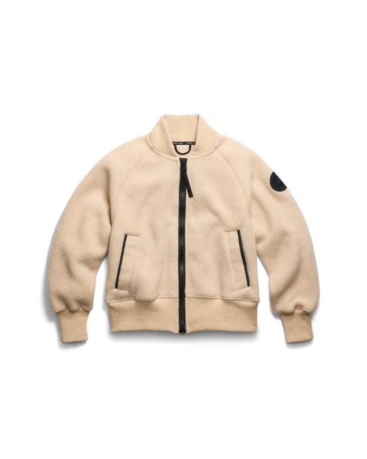 Canada Goose Natural Sierra High Pile Fleece Bomber