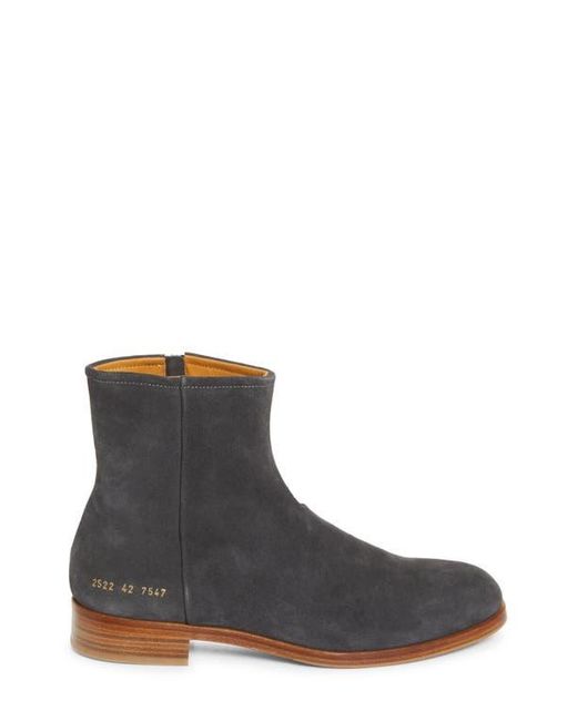Common Projects Brown Suede Zip Boot for men
