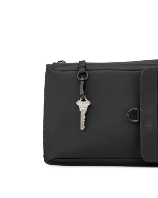 EDITION22 Black Lockpoint Sling Bag