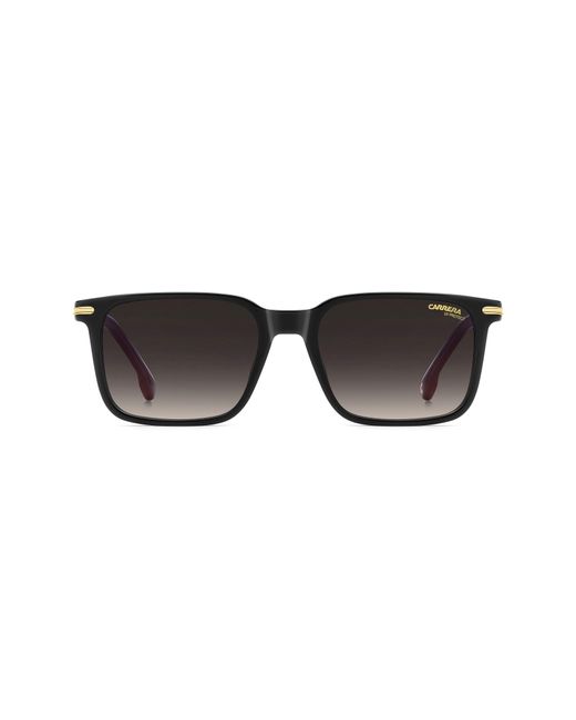Carrera Black Ca 391/S/Us 53Mm Rectangular Sunglasses for men