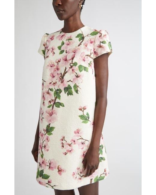 Oscar de la Renta Metallic Small Heart Faux Earrings