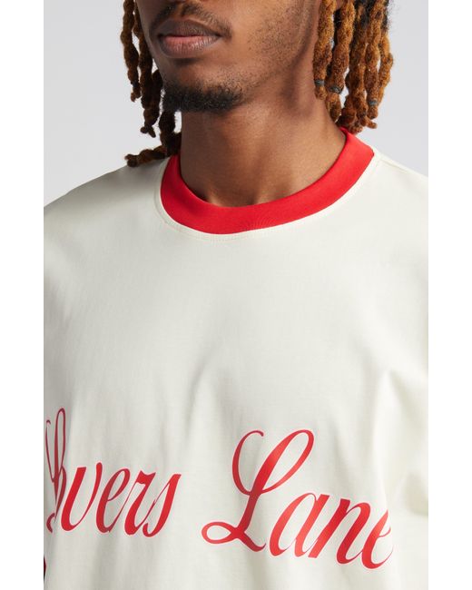 RENOWNED Multicolor Lovers Lane Ringer T-shirt for men