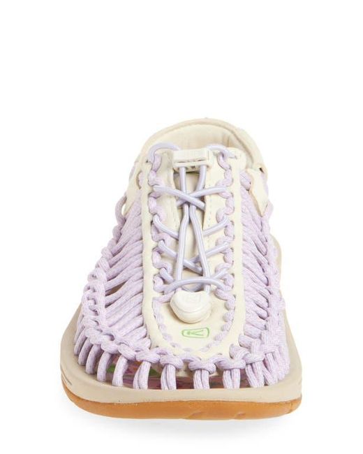 Keen White 'Uneek' Sandal