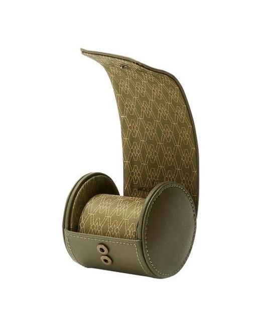 Wolf Green Earth Single Watch Roll for men
