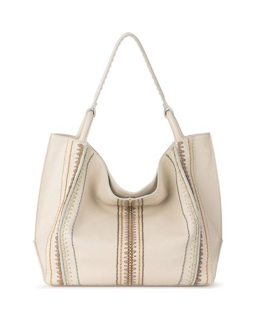 The Sak Natural Los Feliz Large Tote Leather Bag