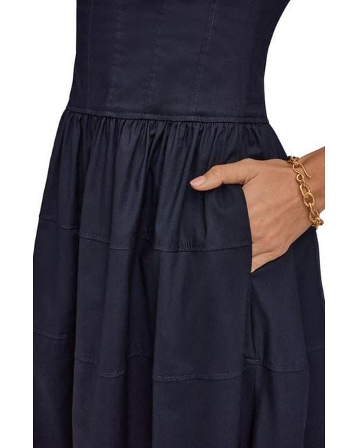 donna karan navy blue dress Donna Karan Dress Gown Navy Blue Draped Asymmetrical Cut Out Size P