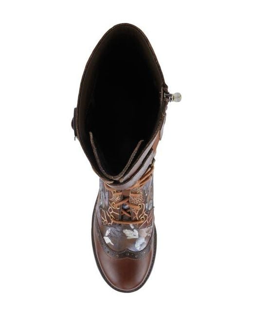 Spring Step Brown Kisha Boss Boot