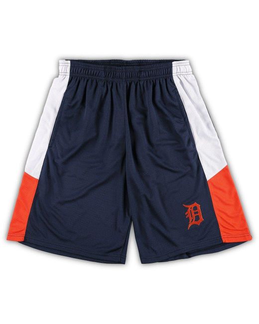 Profile Blue Detroit Tigers Big & Tall Team Shorts At Nordstrom for men