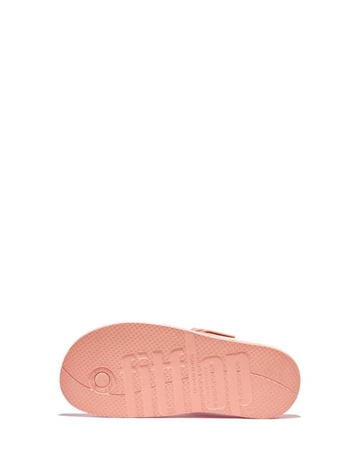 Fitflop Pink Iqushion Buckle Flip Flop