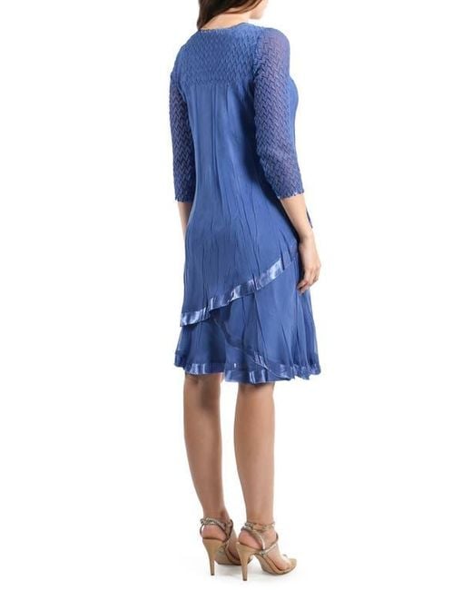 mini layered ruffle dress Off-Shoulder Tiered Ruffle Mesh Long Sleeve Mini Dress
