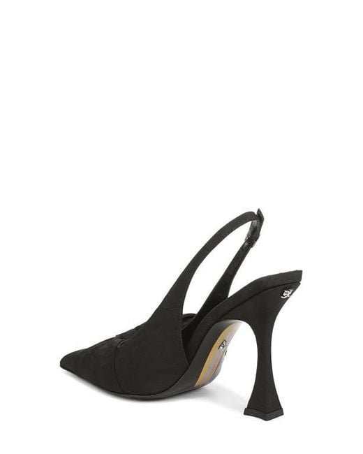 Sam Edelman Black Onia Pointed Toe Slingback Pump
