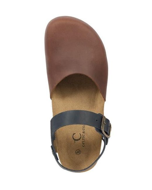 Celtic & Co. Multicolor Closed Toe Sandal