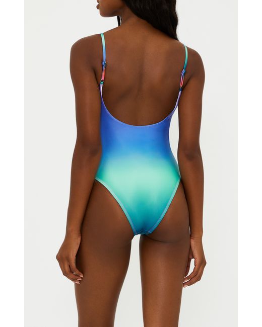 Beach Riot Blue Reese One-piece Swimsuit