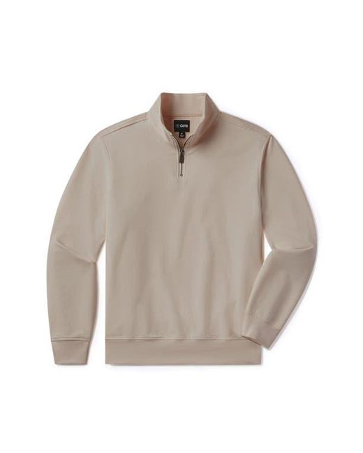 Cuts Gray Hyperloop Quarter Zip for men