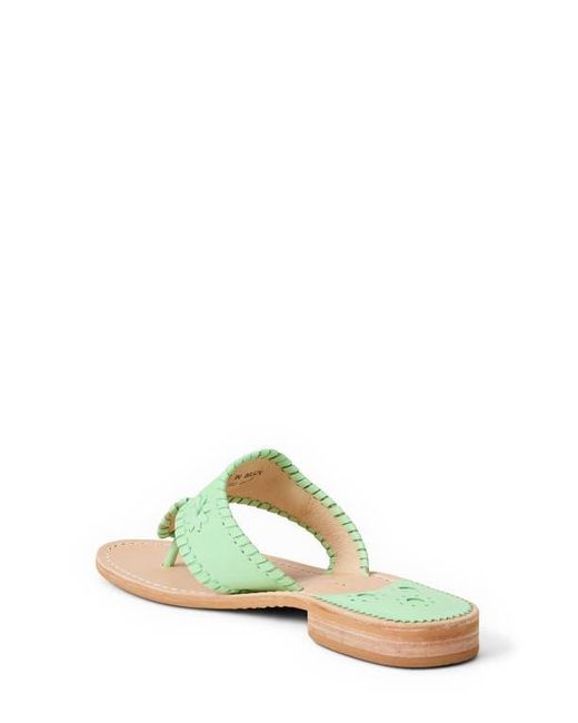 Jack Rogers Green Jacks Flat Sandal