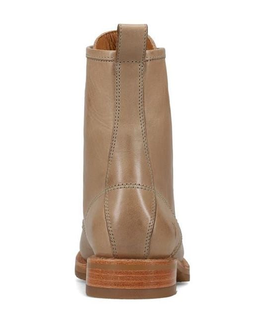 Frye Brown Veronica Flex Combat Boot