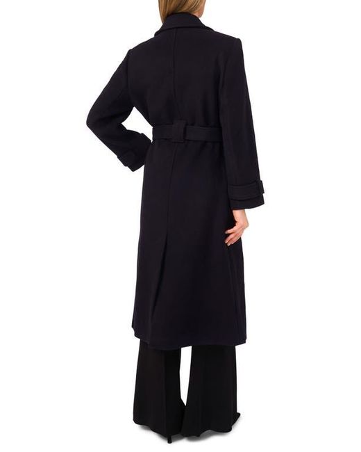 Ted Baker Blue Wool Blend Wrap Coat