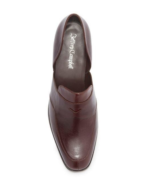 Jeffrey Campbell Brown Empirical D'Orsay Penny Loafer