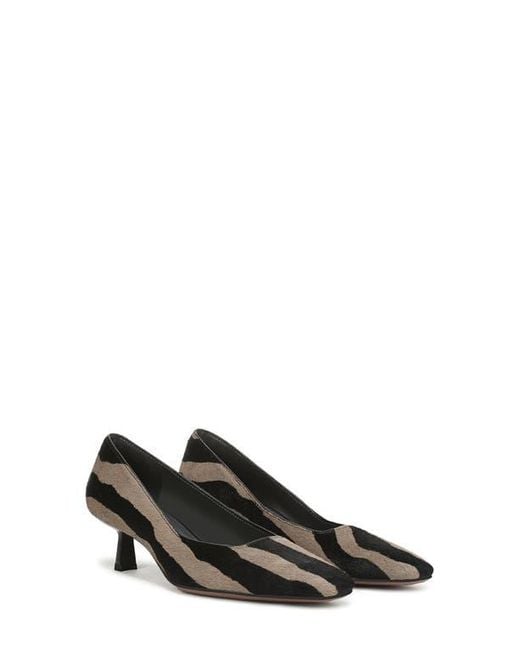 Sarto Black Ryan Square Toe Pump