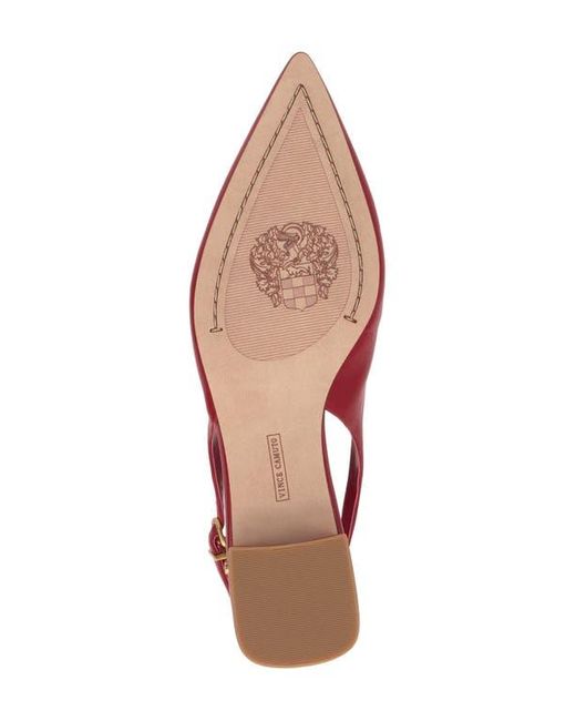 Vince Camuto Red Valiey Slingback Flat