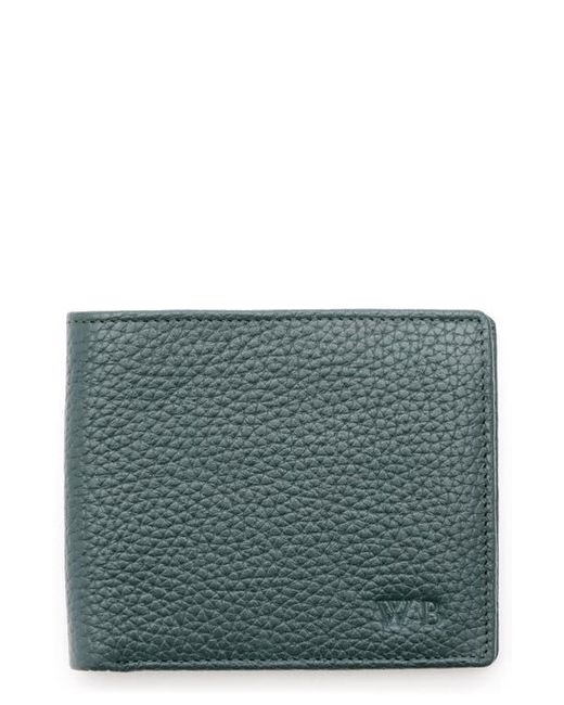 ROYCE New York Gray Rfid Leather Bifold Wallet