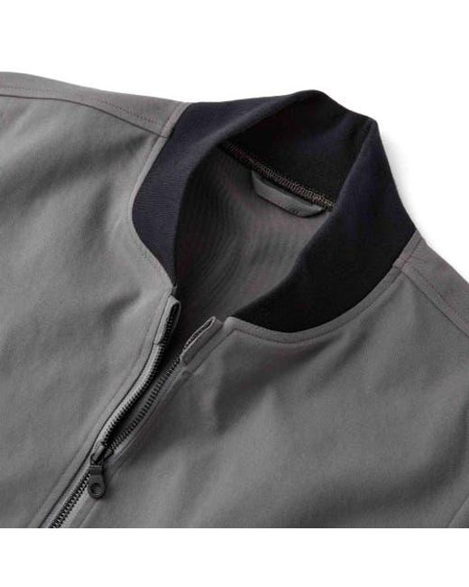 Myles Apparel Gray Tour Bomber for men