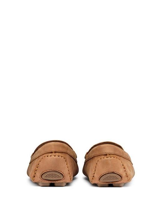 G.H.BASS Brown Dylan Chain Driver Loafer