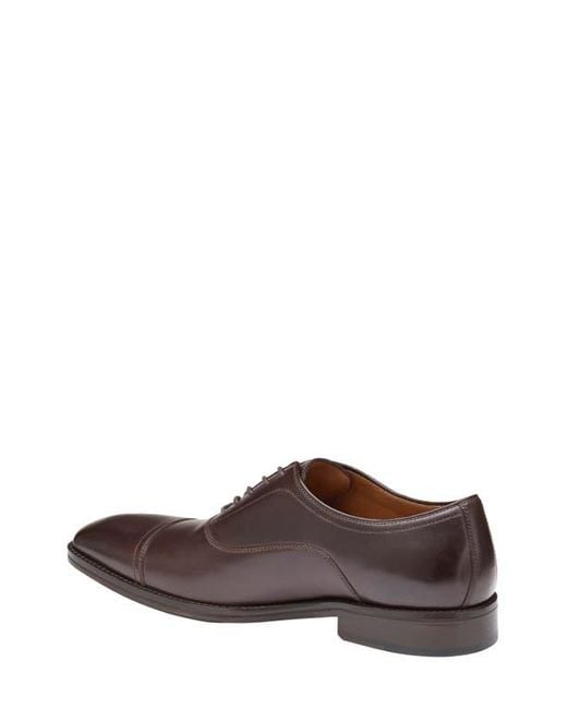 Johnston & Murphy Brown Sullivan Cap Toe Oxford for men
