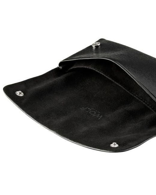 Phlip Black Double Watch Wrap for men