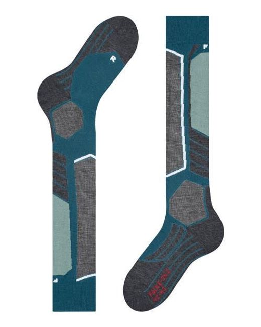 Falke Blue Sk2 Intermediate Ski Socks