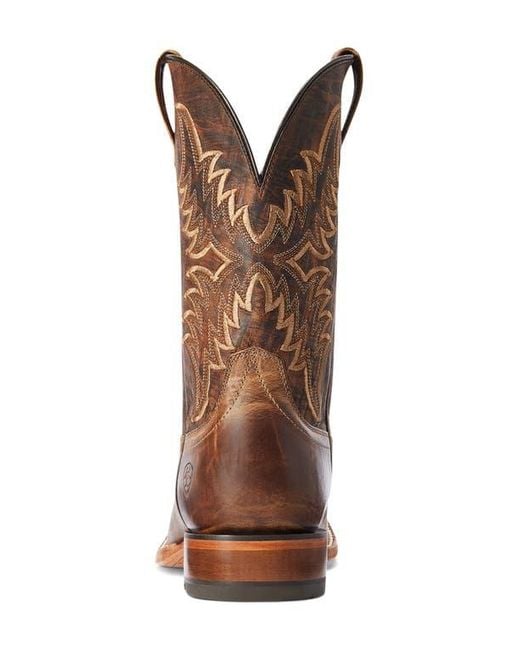 Ariat Brown Point Ryder Western Boot for men