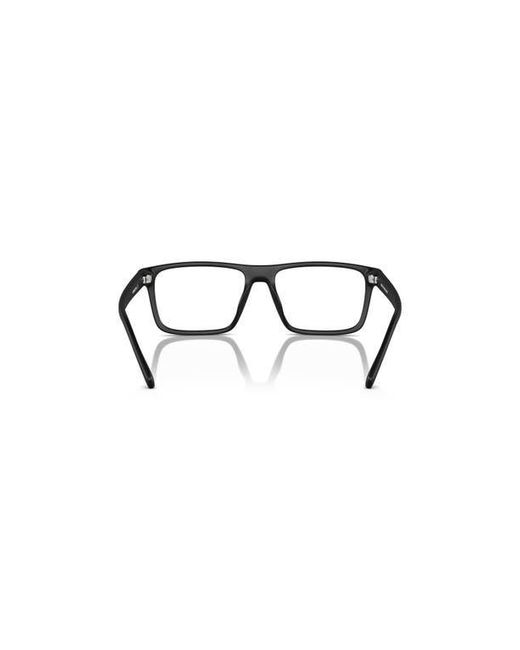 Arnette Black 53Mm Square Optical Glasses for men