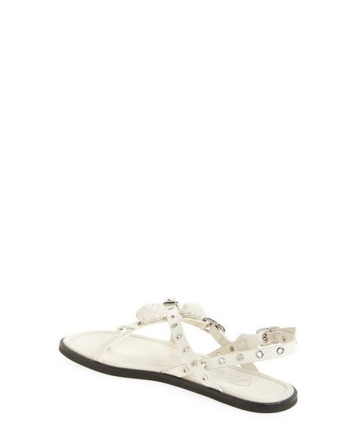 3.1 Phillip Lim White Rivet Strappy Sandal