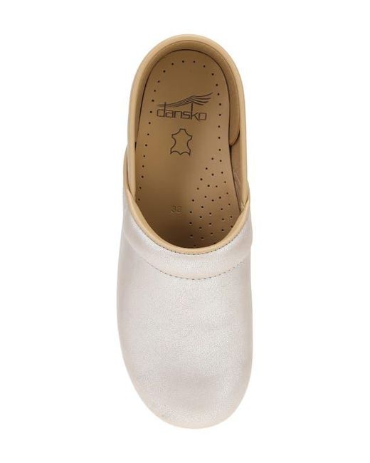Dansko White Professional Clog