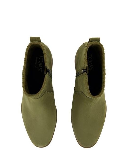TOMS Green Delilah Western Boot
